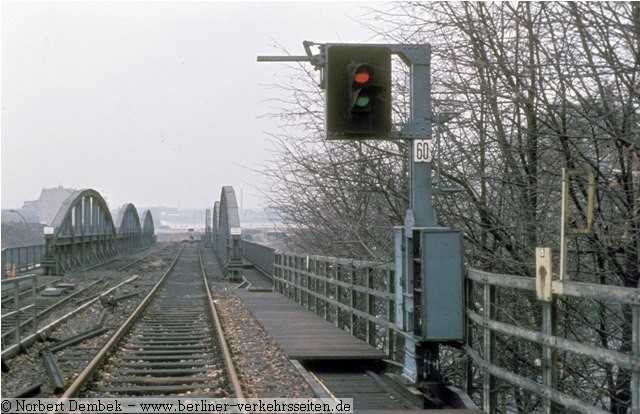 Gleisdreieck 1975 (Foto: Norbert Dembek)