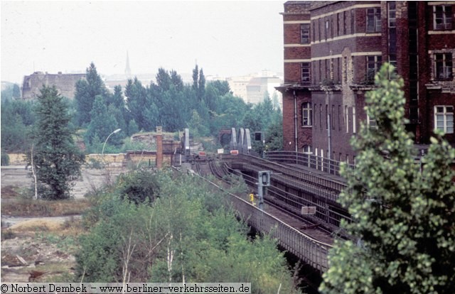 Gleisdreieck 1974 (Foto: Norbert Dembek)