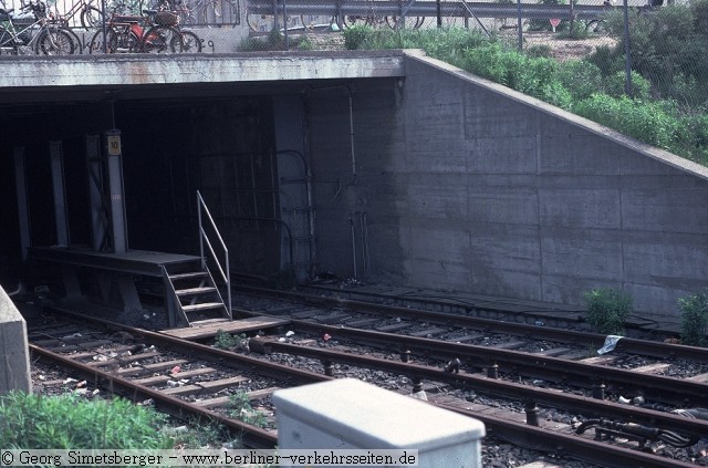 Tunnelportal Bernburger Strae 27.05.1984