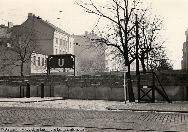 U-Bahnhof Bernauer Straße (1962)